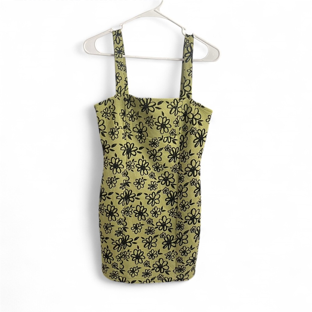 Forever 21 Olive Floral Mini Dress